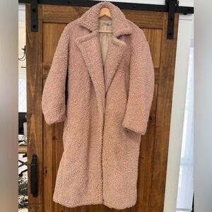 House of CB Pink Teddy Jacket